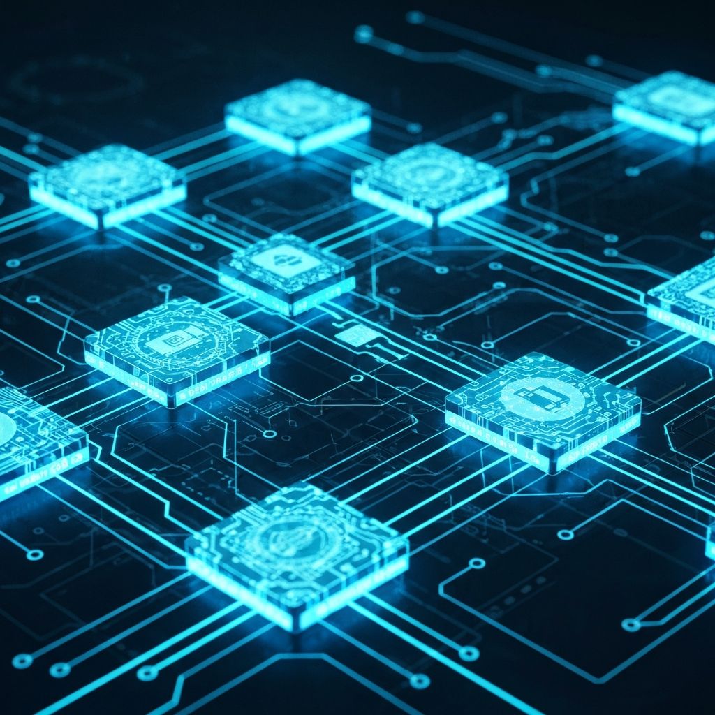 Diagrama conceitual de rastreabilidade blockchain na reciclagem