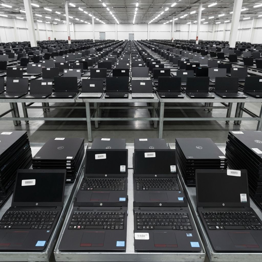 Lote de notebooks corporativos